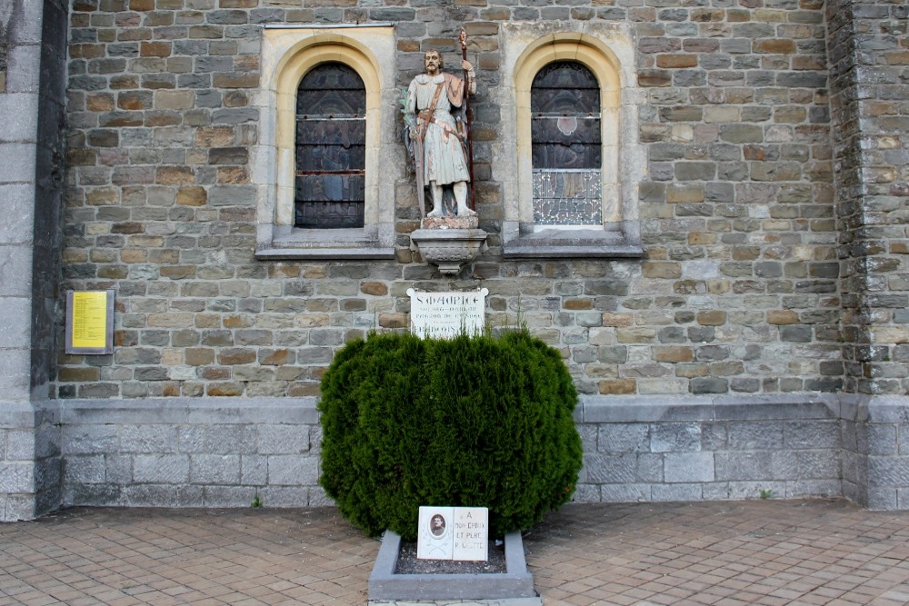 Commemorative Plate Sergeant F. Gilon