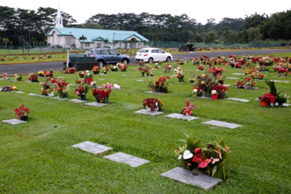 Amerikaanse Oorlogsgraven East Hawaii Veterans Cemetery No. 2 #1