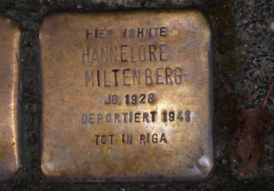 Stolpersteine Südstraße 30 #5