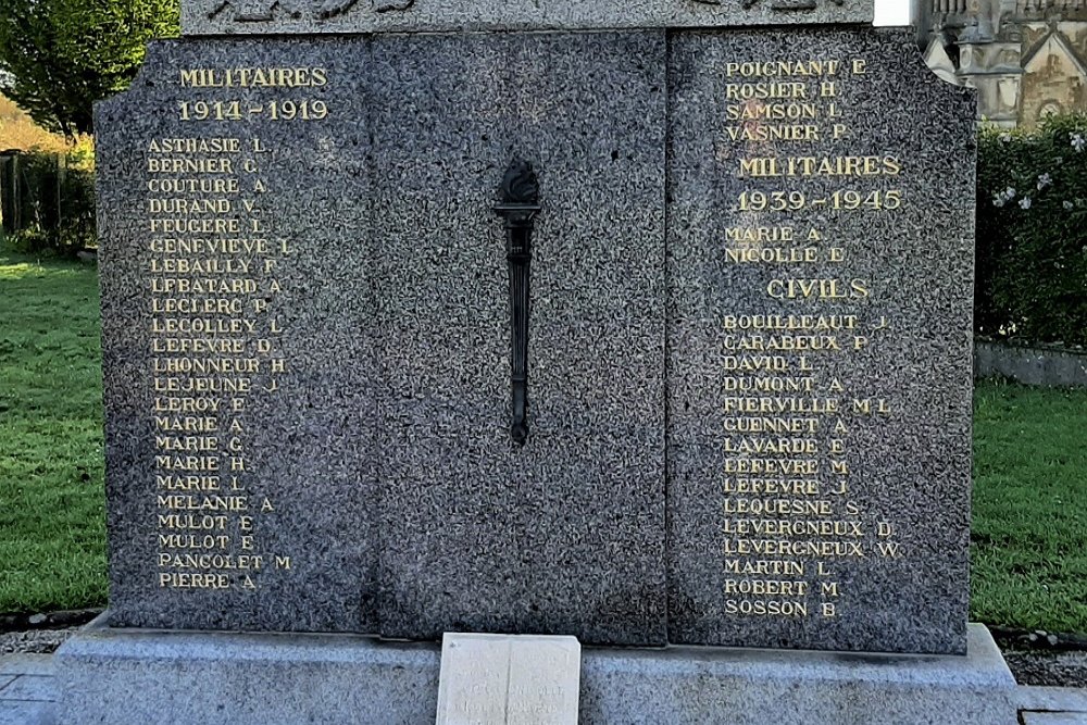 War Memorial Fontenay-le-Pesnel #3