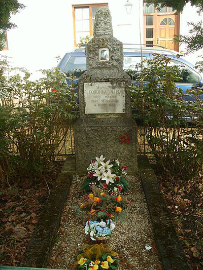 Grave Russian Soldier