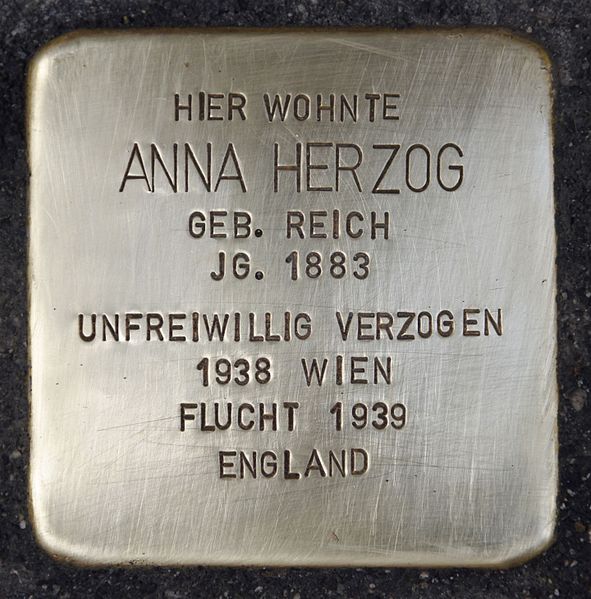 Stolpersteine Radetzkystraße 8