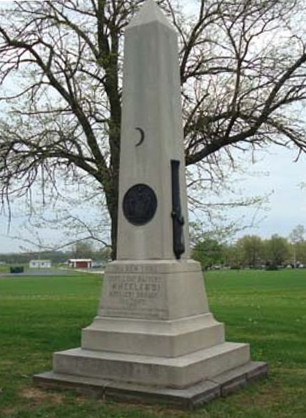 Monument 13th New York Independent Battery Light Artillery 