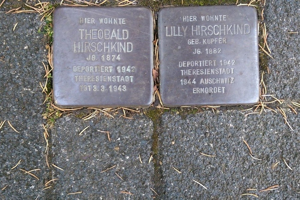 Stolpersteine Wilhelminenstrae 42 #1