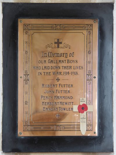 War Memorial St. Giles Church #1