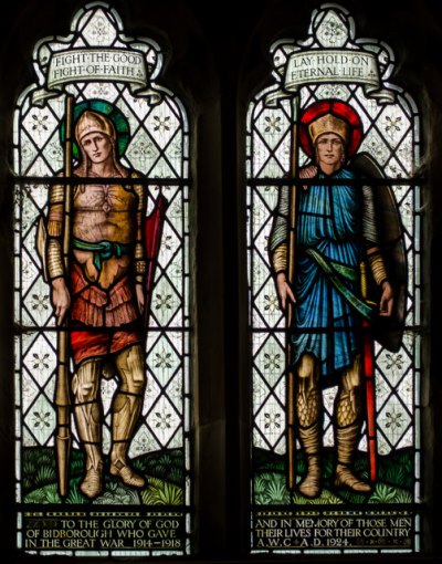 Oorlogsmonument St. Lawrence Church Bidborough #1