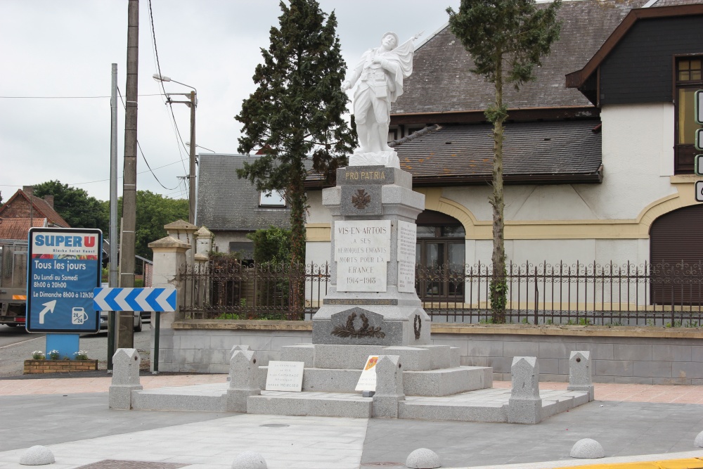 Oorlogsmonument Vis-en-Artois