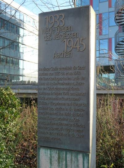 Monument Dwangarbeiderskamp Grüner Weg #2