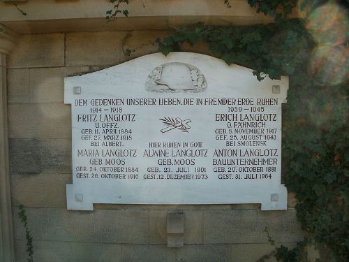 War Memorial Langlotz Family #1