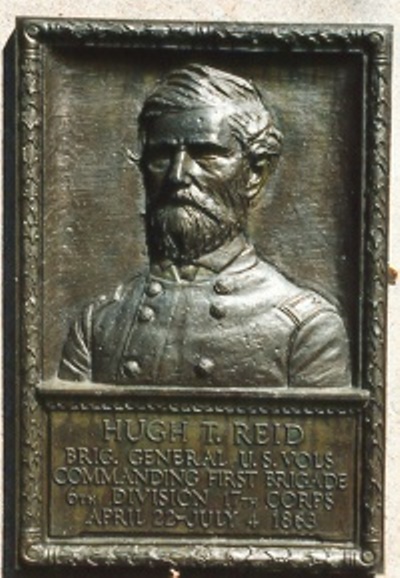 Gedenkteken Brigadier General Hugh T. Reid (Union)