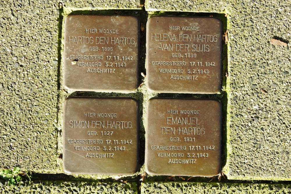 Stolpersteine Adriaan Volkersingel 25