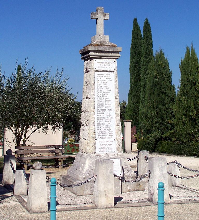 Oorlogsmonument Montpouillan