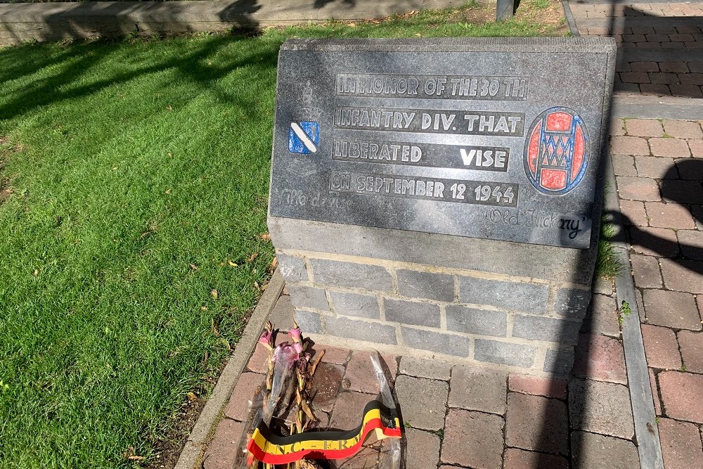 War Memorial US 30th Infantry Division Old Hickory Visé #2