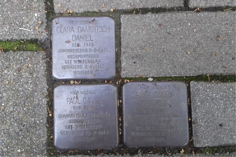 Stolpersteine Veronesestraat 3