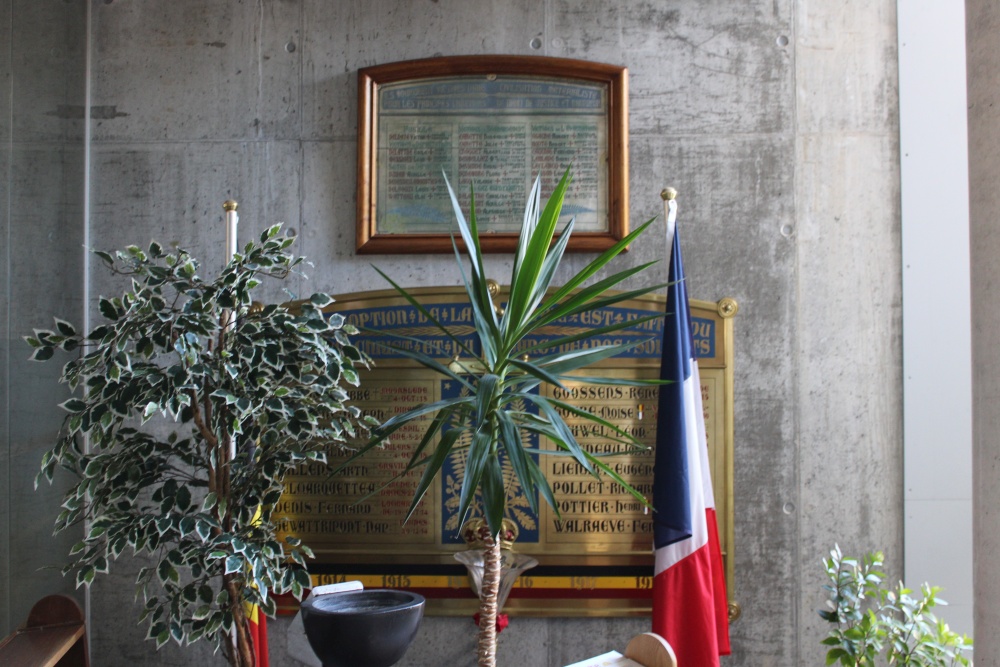 Commemorative Plates First World War Templeuve