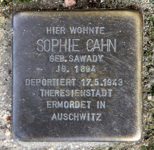 Stolpersteine Wullenweberstraße 4 #2
