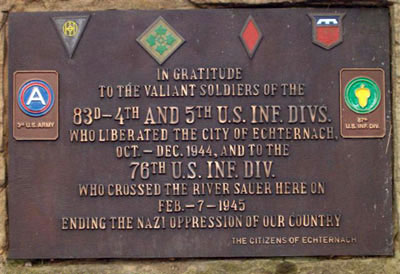 Monument 83d-4th en 5th U.S Infanterie Divisies #2