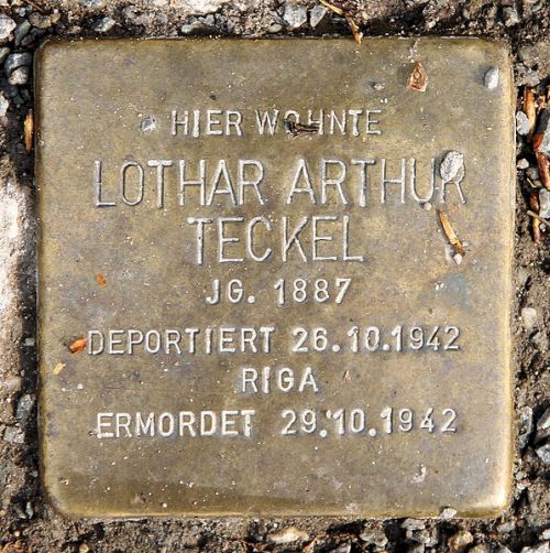 Stolpersteine Mahnkopfweg 11 #4