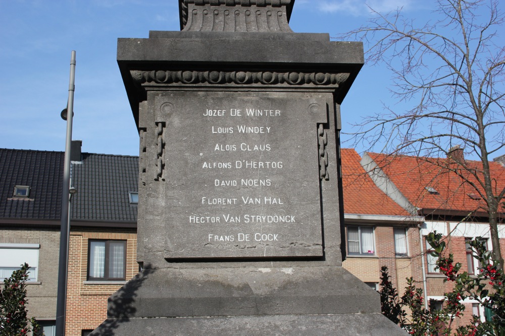 Oorlogsmonument Steendorp	 #2