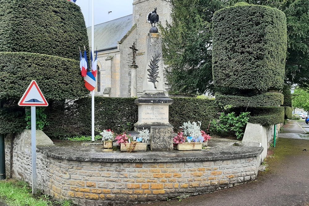 Oorlogsmonument Amay-sur-Orne