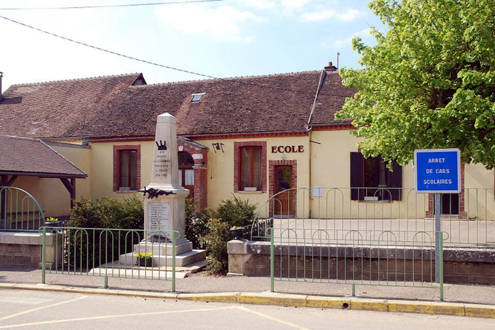 Oorlogsmonument Les Clérimois #1