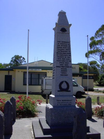 Oorlogsmonument Yarra Glen