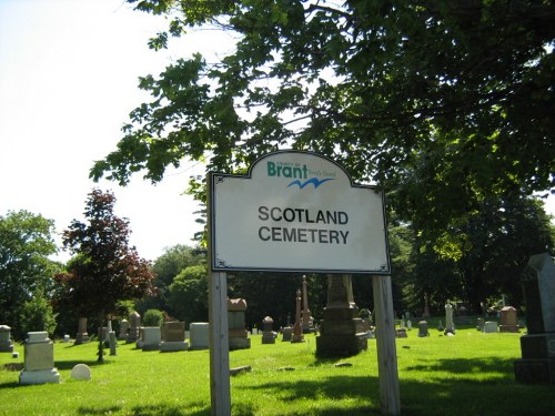 Commonwealth War Grave Scotland Baptist Cemetery