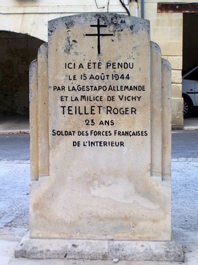 Monument Roger Teillet