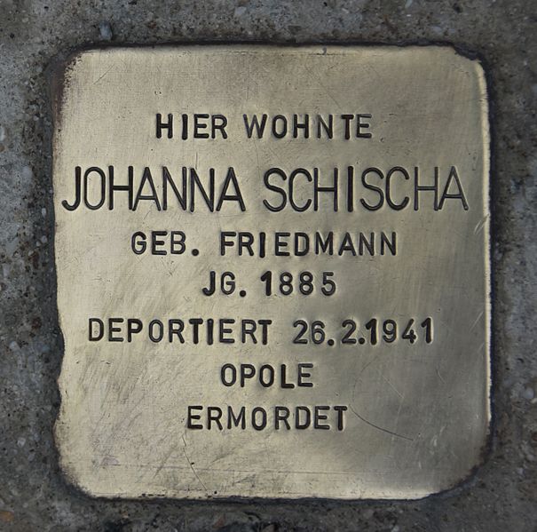 Stolpersteine Kaiserbrunngasse 17 #1