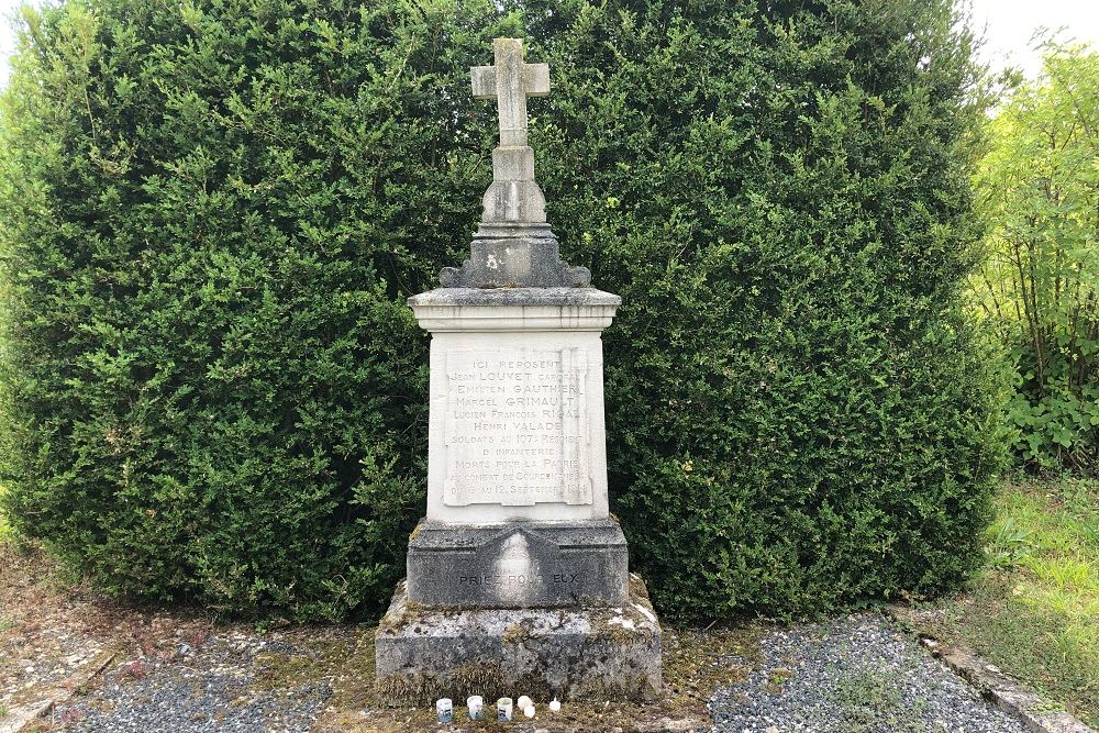 Monument Gesneuvelde Franse Soldaten 1914 #1