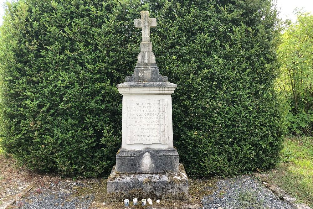 Memorial Falen French Soldiers 1914 #1