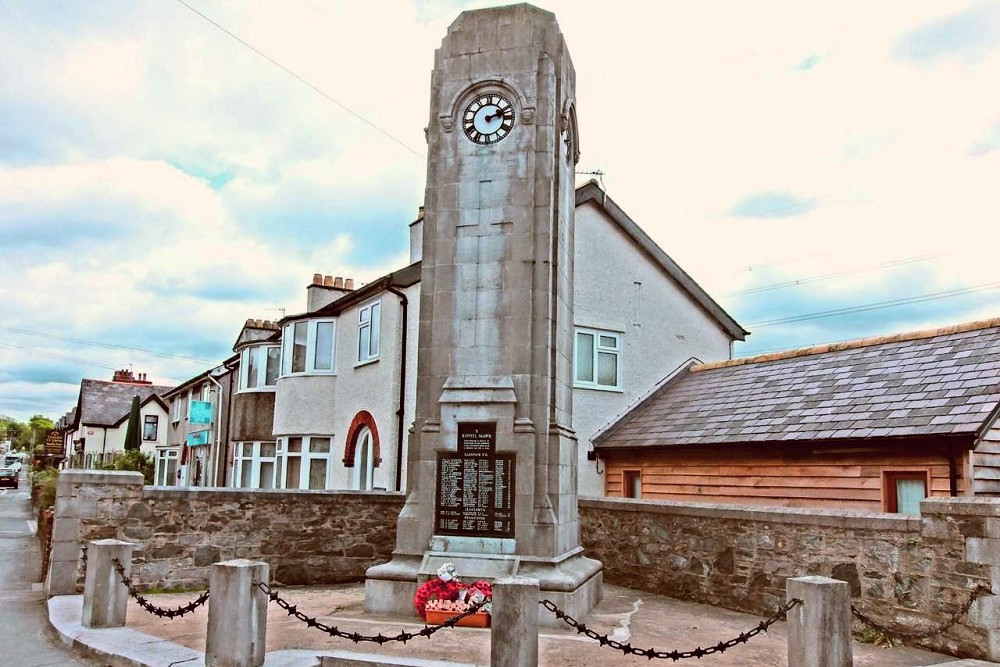 War Memorial Llanfair Pwllgwyngyll