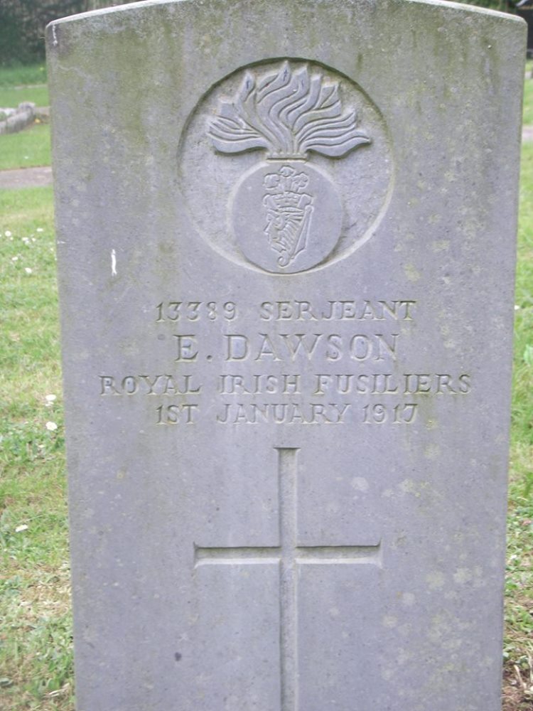 Commonwealth War Grave Grange Church Of Ireland Churchyard