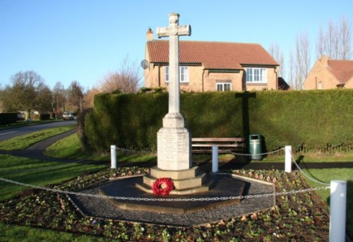 War Memorial East Barkwith and West Barkwith #1