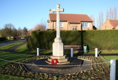 Oorlogsmonument East Barkwith en West Barkwith