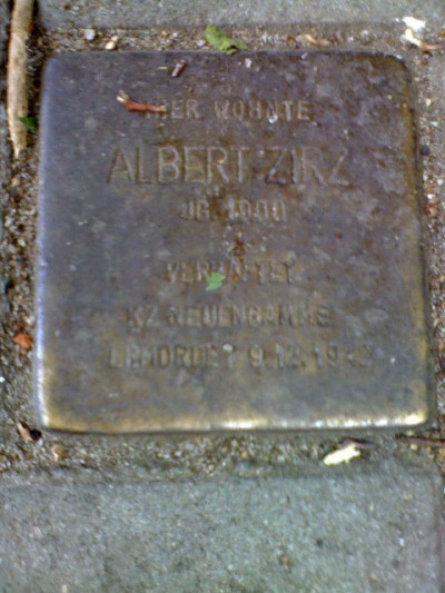 Stolpersteine Markusstrae 10 #1