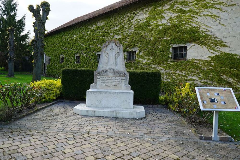 Monument Eerste Wereldoorlog Vaudesincourt #1