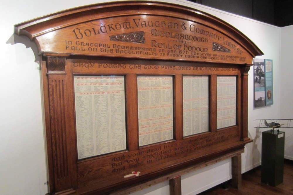 Memorial Bolckow, Vaughan & Co Kirkleatham