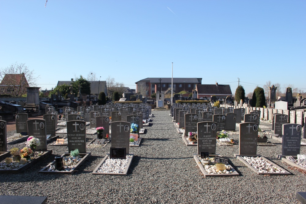 Belgian Graves Veterans Overmere #1