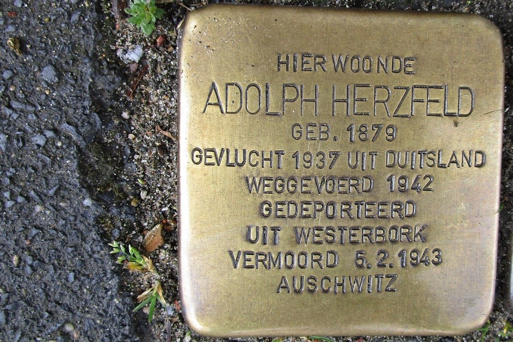 Stolpersteine Beethovenstraat 4 #2