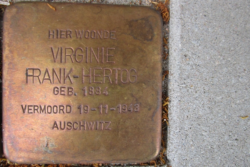 Stolpersteine Waalstraat 45 #3