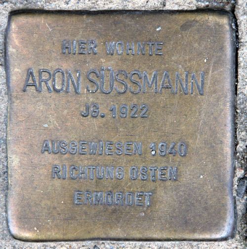 Stolpersteine Straßburger Straße 60 #1