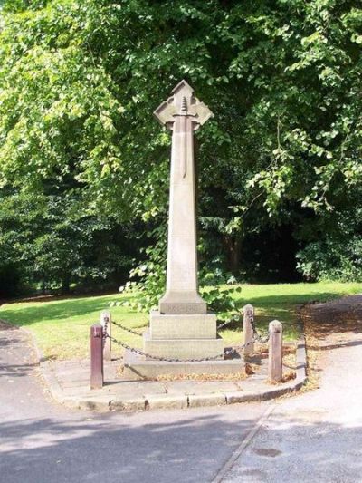 Oorlogsmonument Blurton