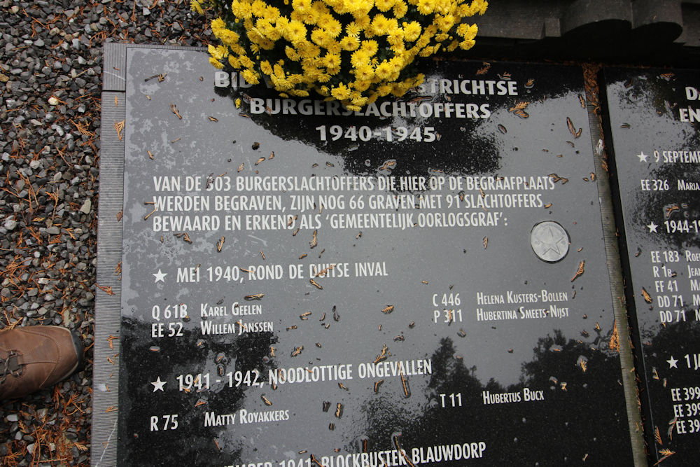 Memorial Pray for the Maastricht Civilian Casualties 1940-1945