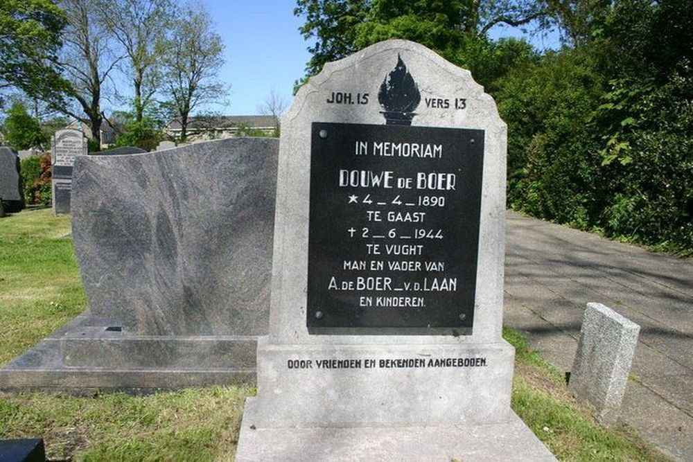 War Memorial Douwe de Boer