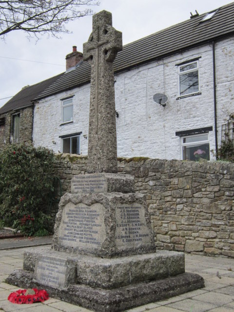 Oorlogsmonument Rookhope