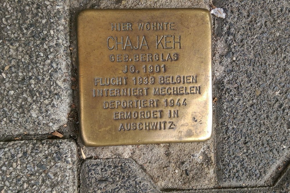 Stolperstein Bertramstraße 21