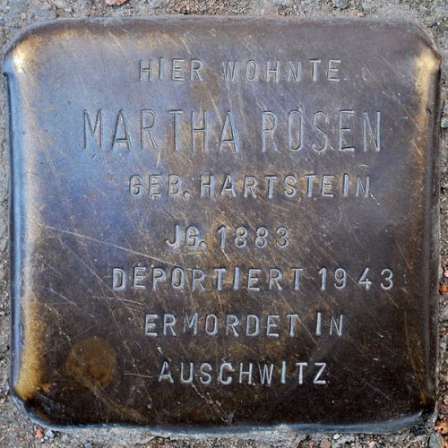 Stolpersteine Bellermannstrae 79-80 #1