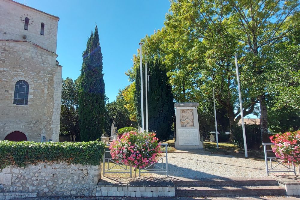 Oorlogsmonument Vaux-sur-Mer #1