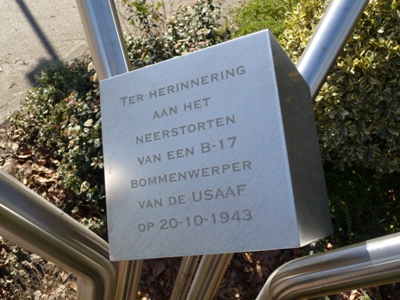 Monument Neergestorte B-17 #3